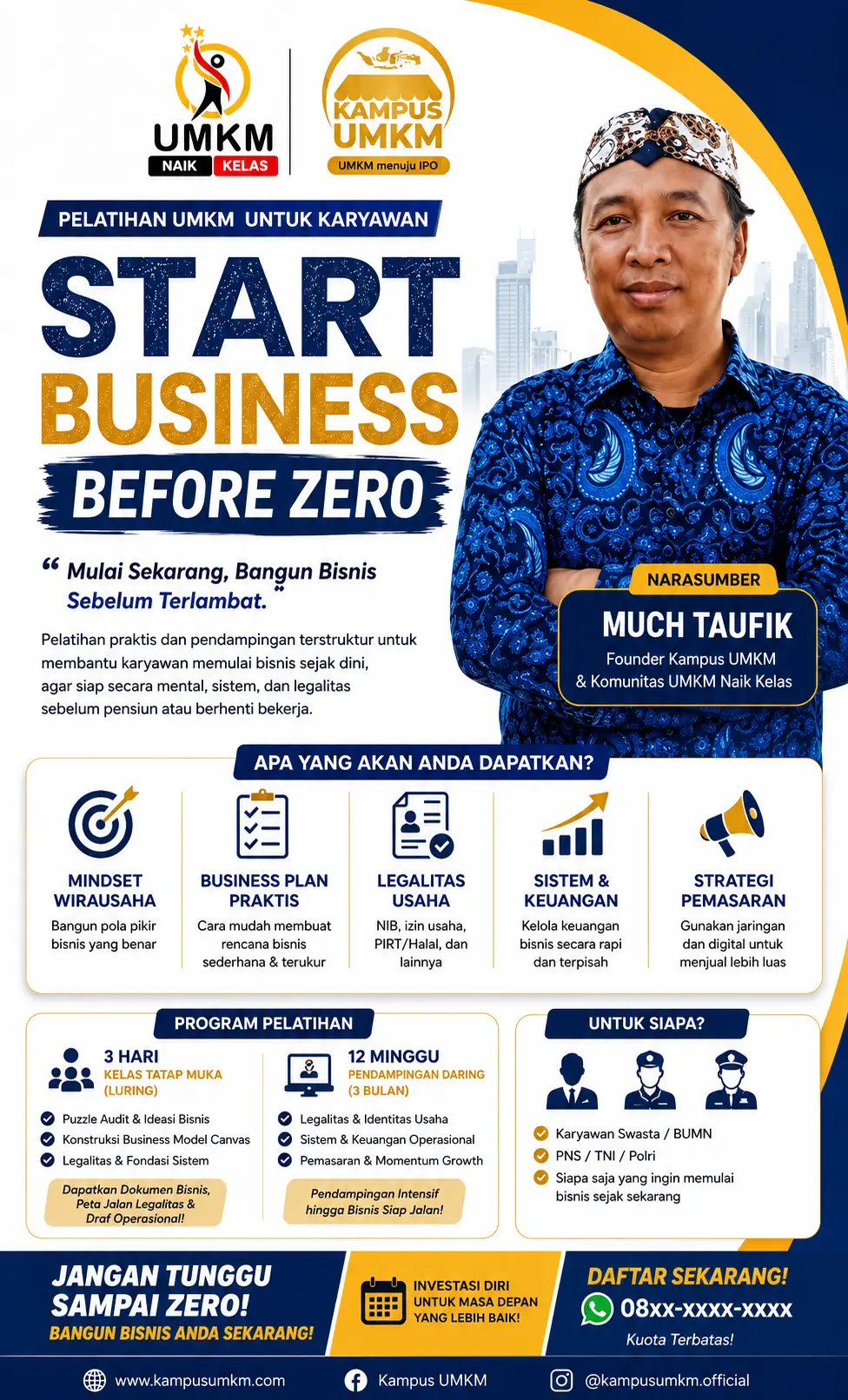 Program start-up-before-zero